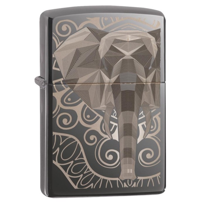 Zippo Elephant Fancy Fill Design 49074